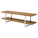 テレビ台 テレビ台 ローボード テレビボード 収納 ラック シェルフ テレビ 棚 台 幅120cm 50インチまで対応 ロータイプ 木製 メラミン スチール 茶 白 おしゃれ ぼん家具