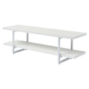 テレビ台 テレビ台 ローボード テレビボード 収納 ラック シェルフ テレビ 棚 台 幅120cm 50インチまで対応 ロータイプ 木製 メラミン スチール 茶 白 おしゃれ ぼん家具