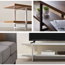 テレビ台 テレビ台 ローボード テレビボード 収納 ラック シェルフ テレビ 棚 台 幅120cm 50インチまで対応 ロータイプ 木製 メラミン スチール 茶 白 おしゃれ ぼん家具