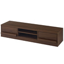 [ 幅137cm ] 収納付きTV台 テレビ台 ローボード 52インチ 対応 木製 収納 収納棚 ワイド テレビボード テレビラック ロータイプ 引き出し リビングボード リビング収納 飾り棚 ぼん家具