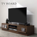 [ 幅137cm ] 収納付きTV台 テレビ台 ローボード 52インチ 対応 木製 収納 収納棚 ワイド テレビボード テレビラック ロータイプ 引き出し リビングボード リビング収納 飾り棚 ぼん家具