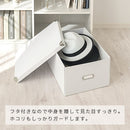 収納ボックス〔XL〕 収納ボックス 衣装ケース 収納ケース フタ付き おしゃれ カラーボックス インナーボックス 折りたたみ 小物入れ 大容量 奥行40 Toffy