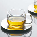 UNITEA　カップ＆ソーサー350mlステンレス ティーカップ ソーサー 受け皿 セット カップ ぼん家具