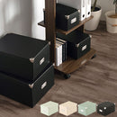 収納ボックス〔M〕 収納ボックス フタ付き 収納ケース おしゃれ インナーボックス 折りたたみボックス 押し入れ収納 小物収納 LADONNA Toffy Toffy