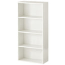 スリム多目的ラック〔4段〕 薄型収納ラック 4段 奥行スリム コミック最大104冊収納 ぼん家具