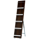 ウッドマガジンラック〔5段スリム〕 本棚 おしゃれ 書棚 スリムタイプ 5段 隙間収納 省スペース 可動 スタンド コンパクト ハイタイプ 木製 スリム ブックラック マガジンラック 壁面 ぼん家具