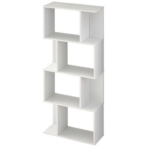 本棚　ブックシェルフ　飾り棚　4段 ディスプレイシェルフ〔4段〕 本棚 ラック オープンラック おしゃれ