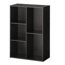 カラーボックス 2列 3段+2段 多目的収納ラック 3段＋2段 深型 横置き可 2列収納 A4サイズ 対応 ぼん家具