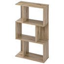 ディスプレイシェルフ〔3段〕 ディスプレイラック S型 3段 オープンラック シェルフ 収納棚 本棚 ディスプレイ 薄型 A4 ぼん家具