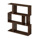 ディスプレイシェルフ〔3段ワイド〕 ディスプレイラック S型 3段 オープンラック シェルフ 収納棚 本棚 ディスプレイ A4 ぼん家具