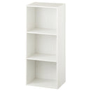 カラーボックス 3段 固定棚 カラーボックス 3段 縦置き 横置き 2WAY A4サイズ対応 ぼん家具