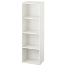 カラーボックス 4段 固定棚 カラーボックス 4段 縦置き 横置き 2WAY A4サイズ対応 ぼん家具