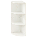 カラーボックス 3段 コーナータイプ カラーボックス コーナー収納 3段 縦置き 横置き 2WAY 360度化粧仕上げ ぼん家具