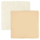 ベビーマット２点セット お昼寝布団セット ベビー布団 ベビーマット カバー セット 120×120cm 厚み8cm クッション ベビークッション 固綿入り 赤ちゃん 寝返り マット ぼん家具