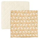 ベビーマット２点セット お昼寝布団セット ベビー布団 ベビーマット カバー セット 120×120cm 厚み8cm クッション ベビークッション 固綿入り 赤ちゃん 寝返り マット ぼん家具