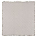 コットンケット〔180×180cm〕 ラグ ラグマット 洗える 2畳 カーペット キルトラグ おしゃれ 180×180 絨毯 北欧 コットンケット 丸洗い 正方形 薄手 フリル オールシーズン FRUTO