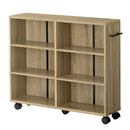 押入れ収納ボックス〔幅20cm〕 キャスター付き押入れ収納ボックス 奥行78cm 幅20cm 隙間収納 スリム 本棚 クローゼット収納 稼働棚   ぼん家具