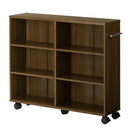 押入れ収納ボックス〔幅20cm〕 キャスター付き押入れ収納ボックス 奥行78cm 幅20cm 隙間収納 スリム 本棚 クローゼット収納 稼働棚   ぼん家具