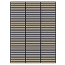 竹ラグカーペット〔200×300cm〕 竹ラグ 竹カーペット バンブーラグ おしゃれ ラグ カーペット 夏用 滑り止め 200×300 長方形 冷感 生地 竹 ラグマット ボーダー ストライプ 折りたたみ ぼん家具