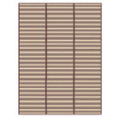 竹ラグカーペット〔200×300cm〕 竹ラグ 竹カーペット バンブーラグ おしゃれ ラグ カーペット 夏用 滑り止め 200×300 長方形 冷感 生地 竹 ラグマット ボーダー ストライプ 折りたたみ ぼん家具