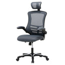 アームアップチェア オフィスチェア デスクチェア 椅子 自宅 パソコンチェア ハイバック おしゃれ 北欧 ワークチェア キャスター 肘 メッシュ ヘッドレスト ぼん家具