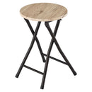 折りたたみ式チェア 折りたたみ椅子 軽量 室内 折りたたみチェア コンパクト 丸椅子 木製 スツール おしゃれ パソコンチェア デスクチェア 大理石風 木目 アンティーク調 ぼん家具