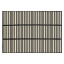 竹ラグカーペット〔130×190cm〕 竹ラグ 竹カーペット バンブーラグ おしゃれ ラグ カーペット 夏用 滑り止め 130×190 長方形 冷感 生地 竹 ラグマット ボーダー ストライプ 折りたたみ ぼん家具