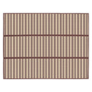 竹ラグカーペット〔200×250cm〕 竹ラグ 竹カーペット バンブーラグ おしゃれ ラグ カーペット 夏用 滑り止め 200×250 長方形 冷感 生地 竹 ラグマット ボーダー ストライプ 折りたたみ ぼん家具