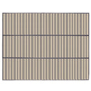 竹ラグカーペット〔200×250cm〕 竹ラグ 竹カーペット バンブーラグ おしゃれ ラグ カーペット 夏用 滑り止め 200×250 長方形 冷感 生地 竹 ラグマット ボーダー ストライプ 折りたたみ ぼん家具