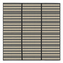 竹ラグカーペット〔185×185cm〕 竹ラグ 竹カーペット バンブーラグ おしゃれ ラグ カーペット 夏用 滑り止め 185×185 正方形 冷感 生地 竹 ラグマット ボーダー ストライプ 折りたたみ ぼん家具