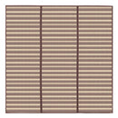 竹ラグカーペット〔185×185cm〕 竹ラグ 竹カーペット バンブーラグ おしゃれ ラグ カーペット 夏用 滑り止め 185×185 正方形 冷感 生地 竹 ラグマット ボーダー ストライプ 折りたたみ ぼん家具