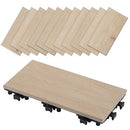 ジョイントタイル〔12枚セット〕 ジョイントマット おしゃれ 屋外 ジョイントタイル 庭 木目 タイル ベランダ diy  ジョイントパネル 石 陶器 ガーデニング 床材 バルコニー 工事不要  石畳 ぼん家具