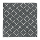 ベニワレン風シャギーラグ〔190×190cm〕 ラグ ラグマット カーペット ベニワレン モロッカン柄 約 190×190cm 洗える 床暖房対応 滑り止め付 ダイヤ柄 シャギー かわいい インテリア アイボリー グレー ぼん家具