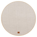 ヘリンボーンラグ〔丸型直径135cm〕 ラグ ラグマット カーペット ヘリンボーン おしゃれ 約 直径135cm 洗える オールシーズン ホットカーペット対応 床暖房対応 フロアマット リビング ウレタン入り FRUTO