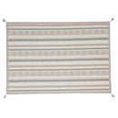 コットンラグ〔130×185cm〕 ラグ ラグマット カーペット コットンラグ 約 130×185cm 洗える オールシーズン マット ジャガード織り 四角 床暖房対応 幾何学柄 滑り止め付 Bohoスタイル ぼん家具