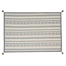 コットンラグ〔130×185cm〕 ラグ ラグマット カーペット コットンラグ 約 130×185cm 洗える オールシーズン マット ジャガード織り 四角 床暖房対応 幾何学柄 滑り止め付 Bohoスタイル ぼん家具