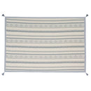 コットンラグ〔130×185cm〕 ラグ ラグマット カーペット コットンラグ 約 130×185cm 洗える オールシーズン マット ジャガード織り 四角 床暖房対応 幾何学柄 滑り止め付 Bohoスタイル ぼん家具