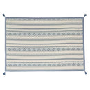 コットンラグ〔130×185cm〕 ラグ ラグマット カーペット コットンラグ 約 130×185cm 洗える オールシーズン マット ジャガード織り 四角 床暖房対応 幾何学柄 滑り止め付 Bohoスタイル ぼん家具