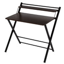 折りたたみ式パソコンデスク パソコンデスク 折りたたみデスク 棚付き PCデスク オフィスデスク おしゃれ 北欧 シンプル 机 PC机 テレワーク 省スペース オフィス ぼん家具