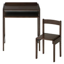 高さ調節付き天然木デスク＆チェア 学習机 勉強机 椅子セット 天然木 デスク 机 おしゃれ 60cm幅 奥行40 高さ調節 ローデスク ハイデスク 子供机 椅子 コンパクト リビング キッズデスク ぼん家具