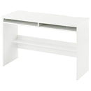 パソコンデスク パソコンデスク pcデスク ワークデスク 収納 おしゃれ 学習机 勉強机 木製 薄型 スリム コンセント 棚付き 約 幅110 奥行45 高さ70 タップ収納 ぼん家具