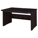 BONワイドデスク単品　幅120cm パソコンデスク デスク 机 オフィスデスク パソコン 120 pc 学習机 おしゃれ 収納 ハイタイプ 木製 コンセント 北欧 テレワーク ぼん家具