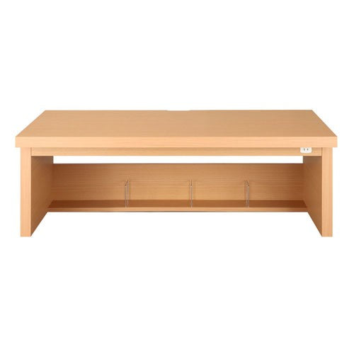 Amazon | ぼん家具 ロータイプ デスク パソコンデスク コンセント付き 日本製 幅120cm ダークブラウン | パソコンデスク |  文房具・オフィス用品