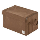 折り畳み収納ボックス〔Lサイズ〕 収納ボックス 収納ケース 布 折りたたみ ふた付き ストレージボックス 衣類収納 大容量 衣類収納ボックス 小物 蓋つき おしゃれ おもちゃ箱 衣類 収納 Lサイズ ぼん家具