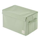 折り畳み収納ボックス〔Lサイズ〕 収納ボックス 収納ケース 布 折りたたみ ふた付き ストレージボックス 衣類収納 大容量 衣類収納ボックス 小物 蓋つき おしゃれ おもちゃ箱 衣類 収納 Lサイズ ぼん家具