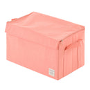 折り畳み収納ボックス〔Lサイズ〕 収納ボックス 収納ケース 布 折りたたみ ふた付き ストレージボックス 衣類収納 大容量 衣類収納ボックス 小物 蓋つき おしゃれ おもちゃ箱 衣類 収納 Lサイズ ぼん家具