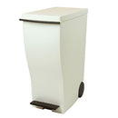 スリムペダル ゴミ箱 ダストボックス おしゃれ 分別 33L キッチン リビング 蓋付き ペダルペール キャスター付き 日本製 ぼん家具