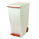 スリムペダル ゴミ箱 ダストボックス おしゃれ 分別 33L キッチン リビング 蓋付き ペダルペール キャスター付き 日本製 ぼん家具