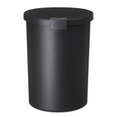 ラウンドロック ゴミ箱 ダストボックス おしゃれ キッチン リビング ごみ箱 蓋付き 密閉 分別 12.4L 収納箱 ストッカー 日本製 ぼん家具