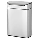 simplehuman　分別タッチバーカン48L キッチンペール ゴミ箱 大容量 ごみばこ おしゃれ 蓋つき 抗菌加工 壁付け モノトーン 高級感 開店祝い 開業祝い 山崎実業